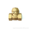 Brass swing check valves